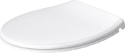 Universal Oval Toilet Seat Soft Close Quick Release Urea Thermoset White EU