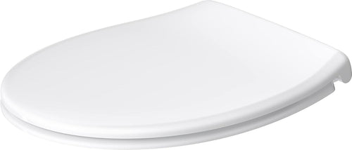 Universal Oval Toilet Seat Soft Close Quick Release Urea Thermoset White EU