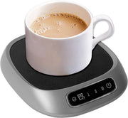Grey Smart Coffee Mug Warmer 3 Temp 85°C USB Desk Heater
