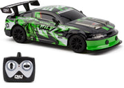 Road Rebel Green Machine RC Car 1:24 Scale 2.4GHz Racing Toy for Kids