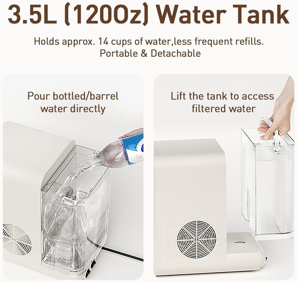 Instant Hot & Cold Water Dispenser Tea Coffee Maker Adjustable Temp 3.5L