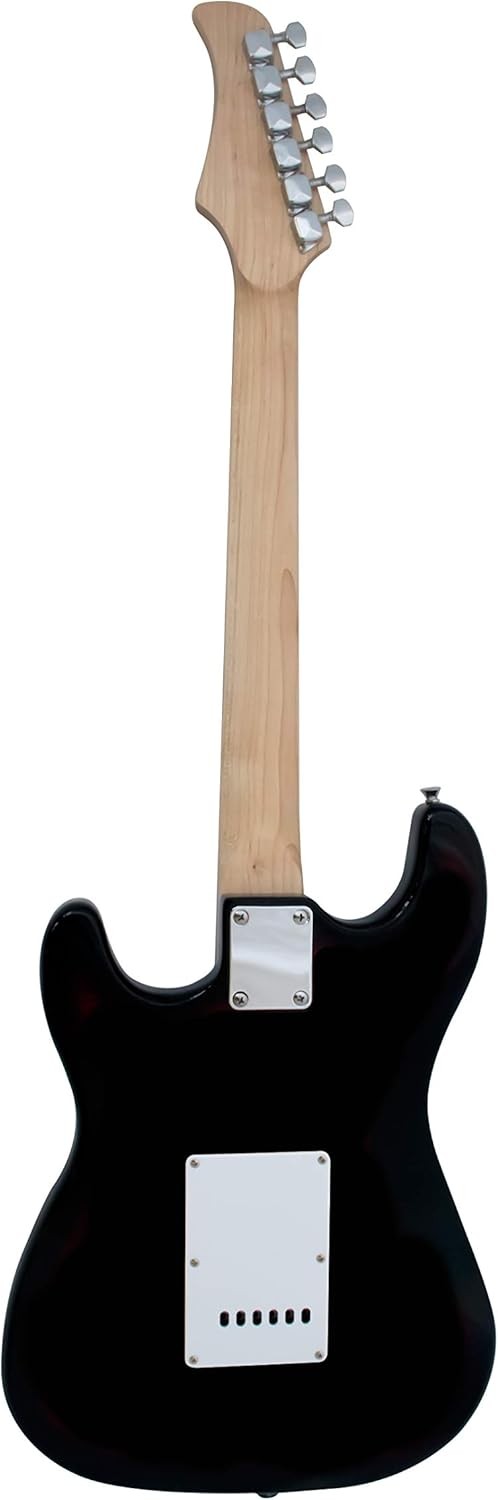 39" Electric Guitar Full Size Starter Kit 5W Amp Black ST Style