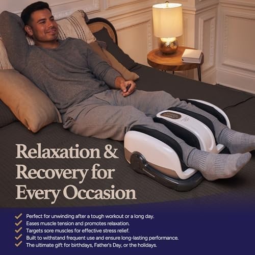 Shiatsu Foot Massager with Heat & Remote Deep Relaxation Pain Relief