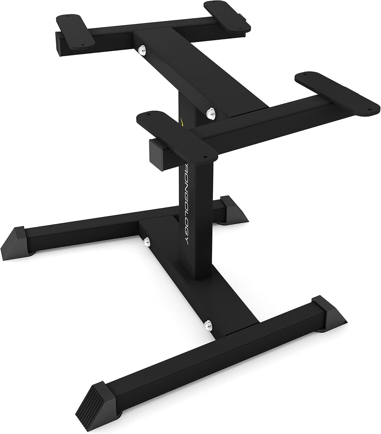 Heavy Duty Adjustable Dumbbell Stand Steel Weights Rack Space Saver Home Gym