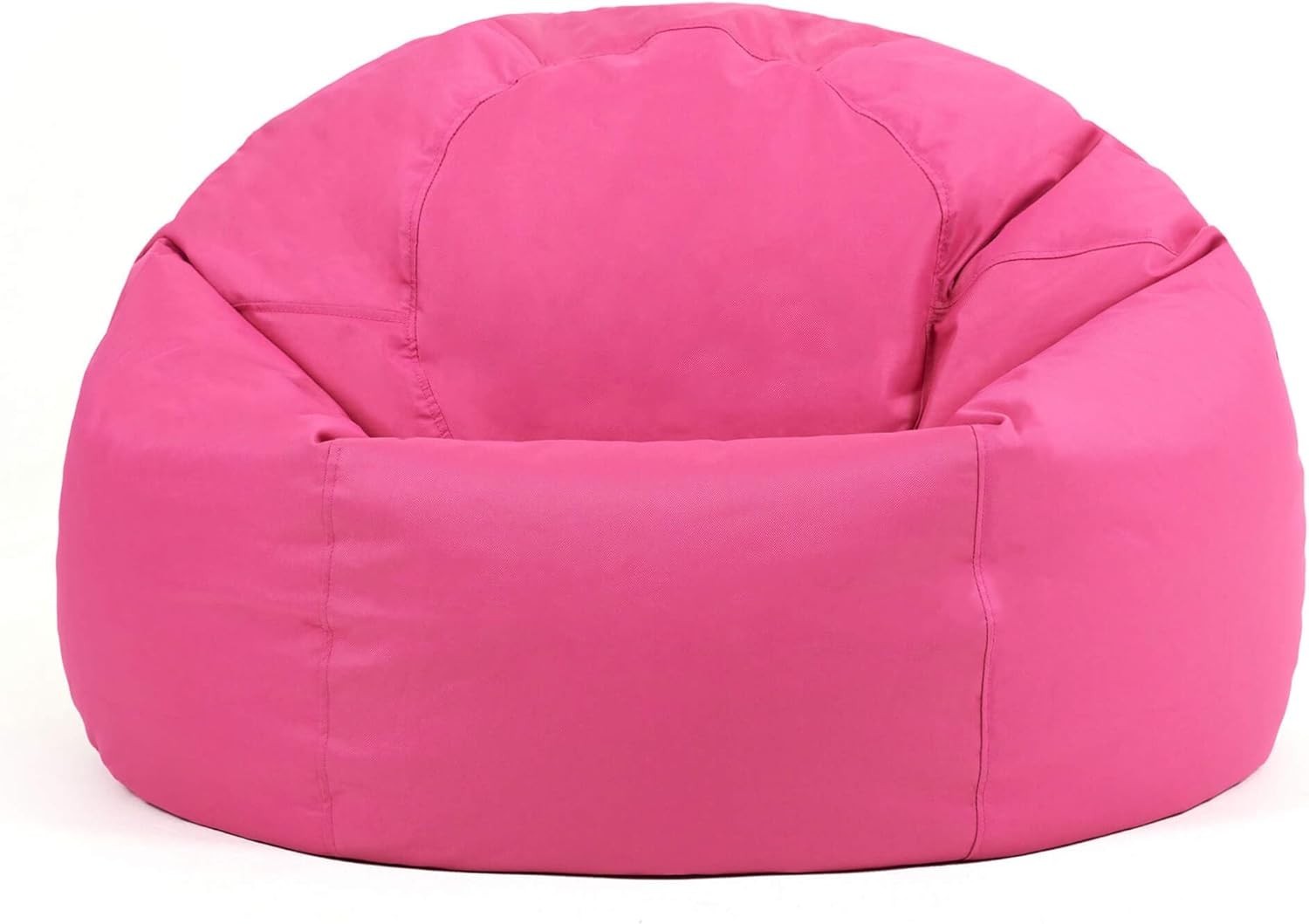Pink Waterproof Outdoor Bean Bag Chair Large Seat for Garden Gaming