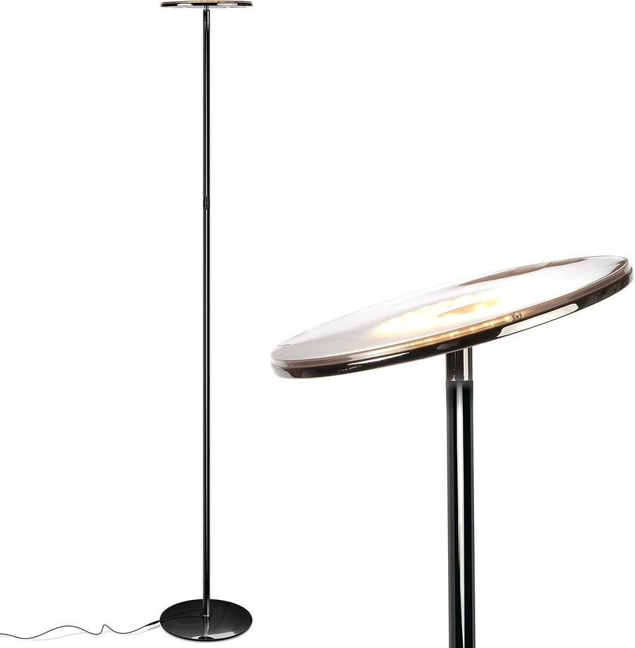 LED Torchiere Floor Lamp Super Bright Dimmable Uplight Modern Standing Light