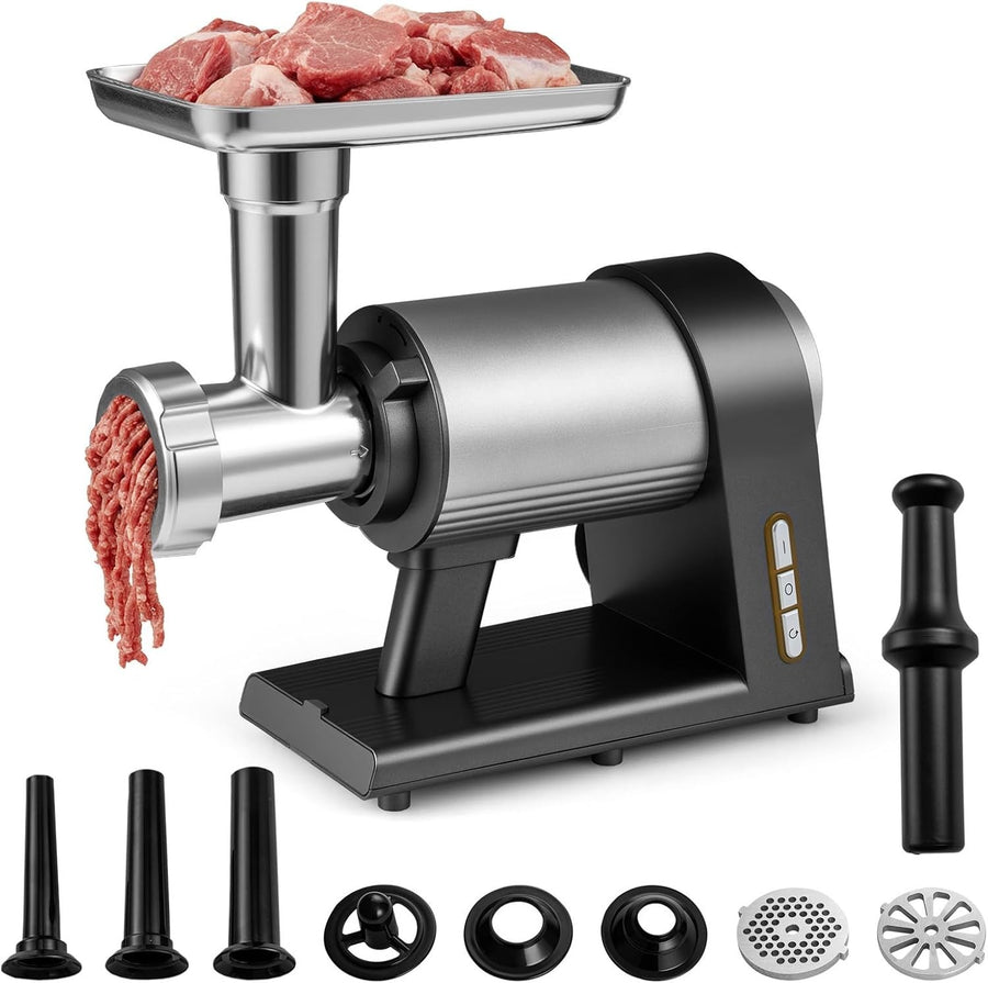 2000W Electric Meat Grinder Sausage Maker Mincer 3 Plates Kibbe