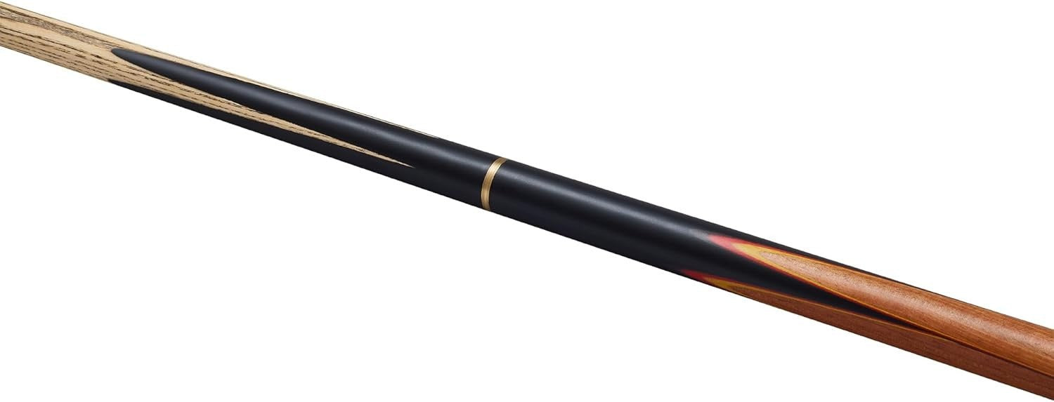 57in Snooker Pool Cue Set Ash Wood 9.5mm Tip Case Chalk