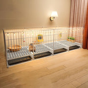 Rabbit Cage Indoor Clear Panel Playpen Portable Metal Wire Bunny Enclosure