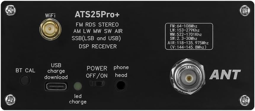 Full Band SDR Radio Receiver FM SW SSB MW LW AIR WiFi