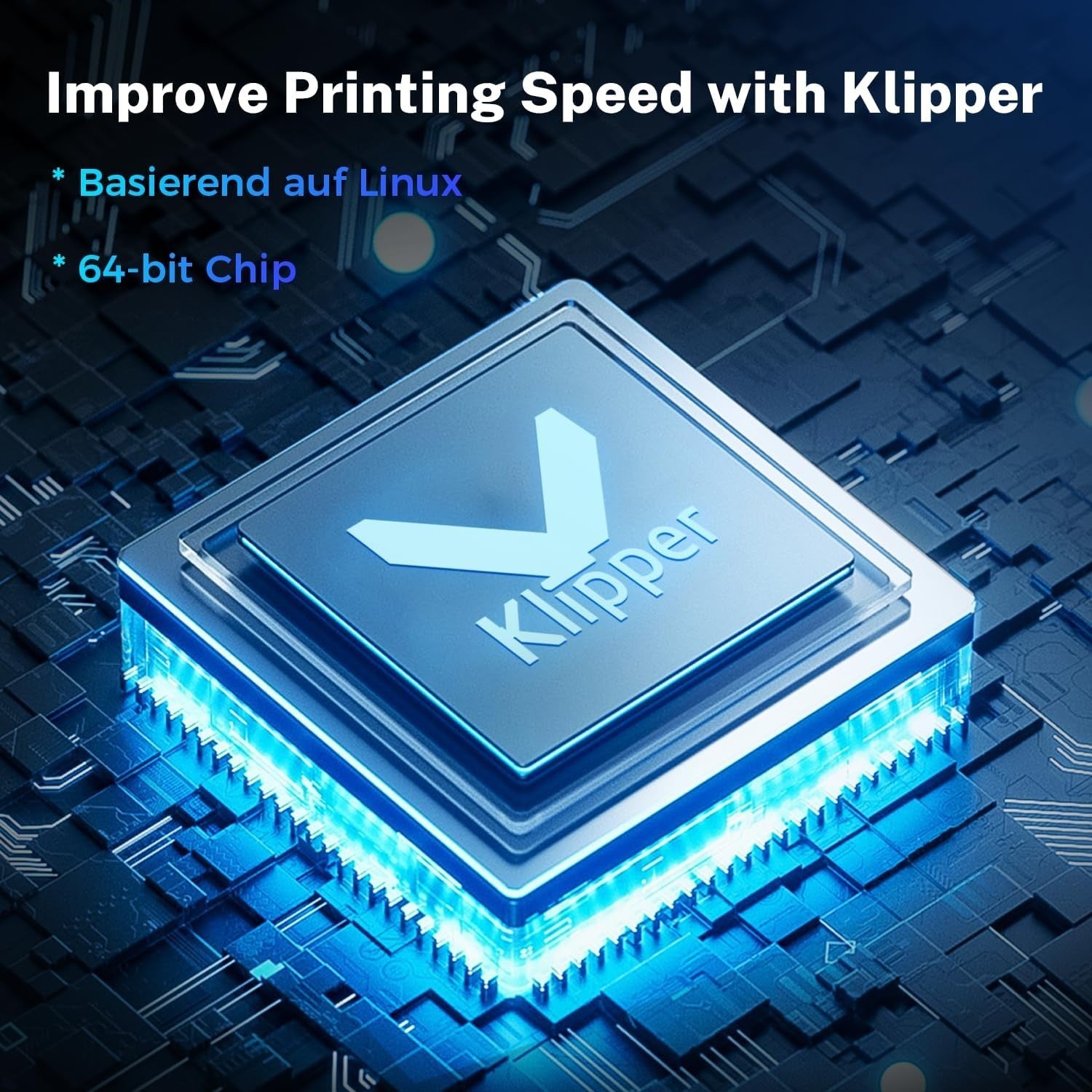 High Speed 3D Printer 500mm/s Auto Level Camera Large Build Direct Drive