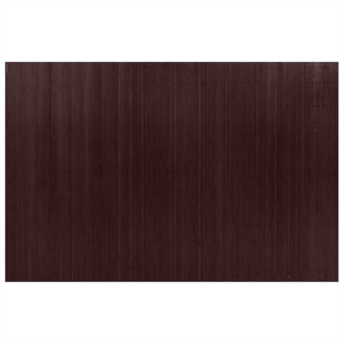 Dark Brown Bamboo Room Divider 250x165cm Roll-Up Privacy Screen Home Office