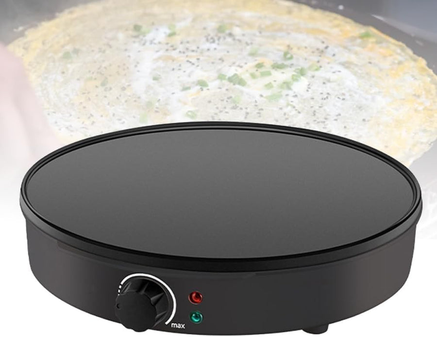 1000W Electric Pancake Machine 30cm Non-Stick Crepe & Tortilla Maker