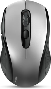 Slim Wireless Bluetooth Mouse 4000 DPI Multi Device Ergonomic Silent Clicks