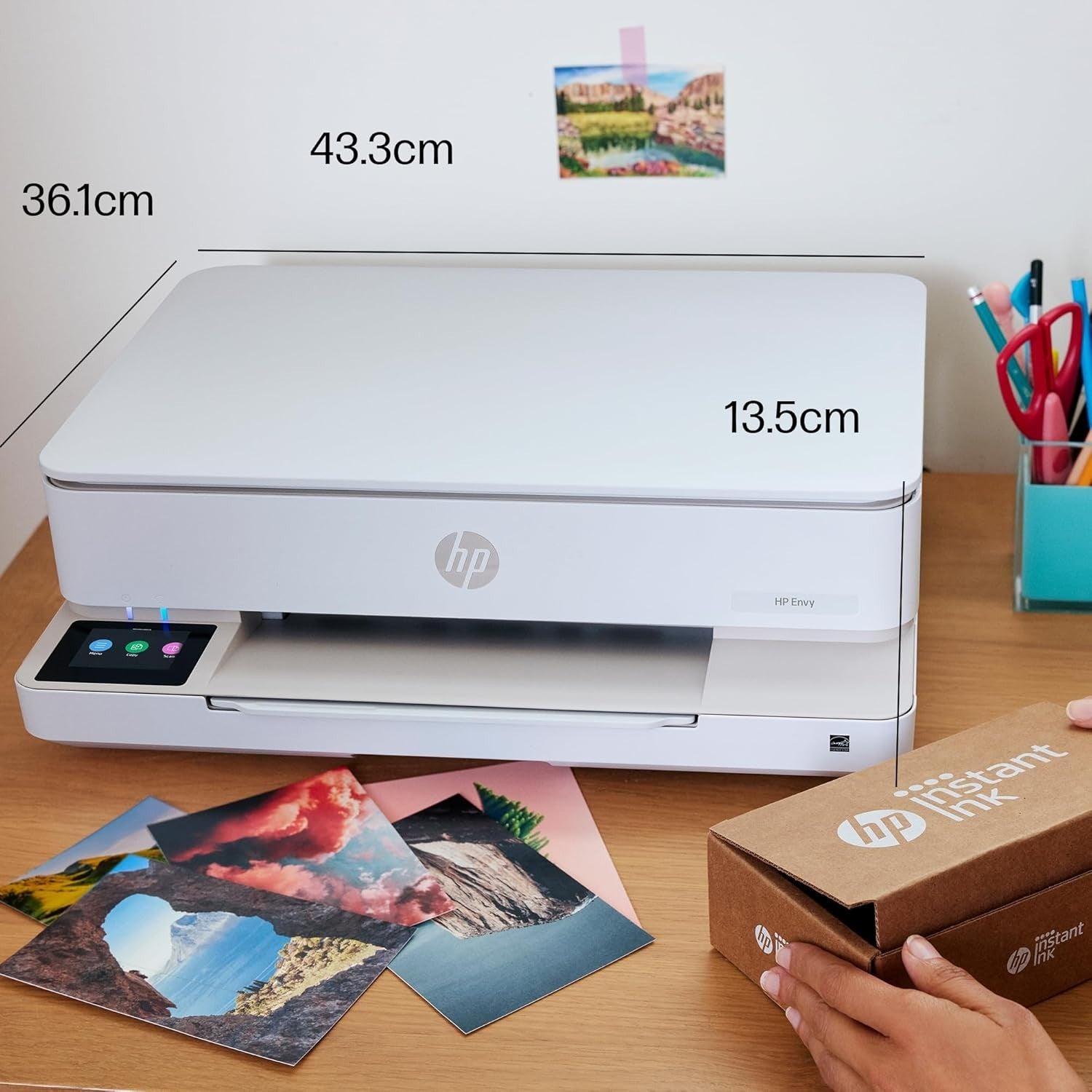 All-in-One Colour Wireless Printer Beige | Duplex, Scan & Copy, A4