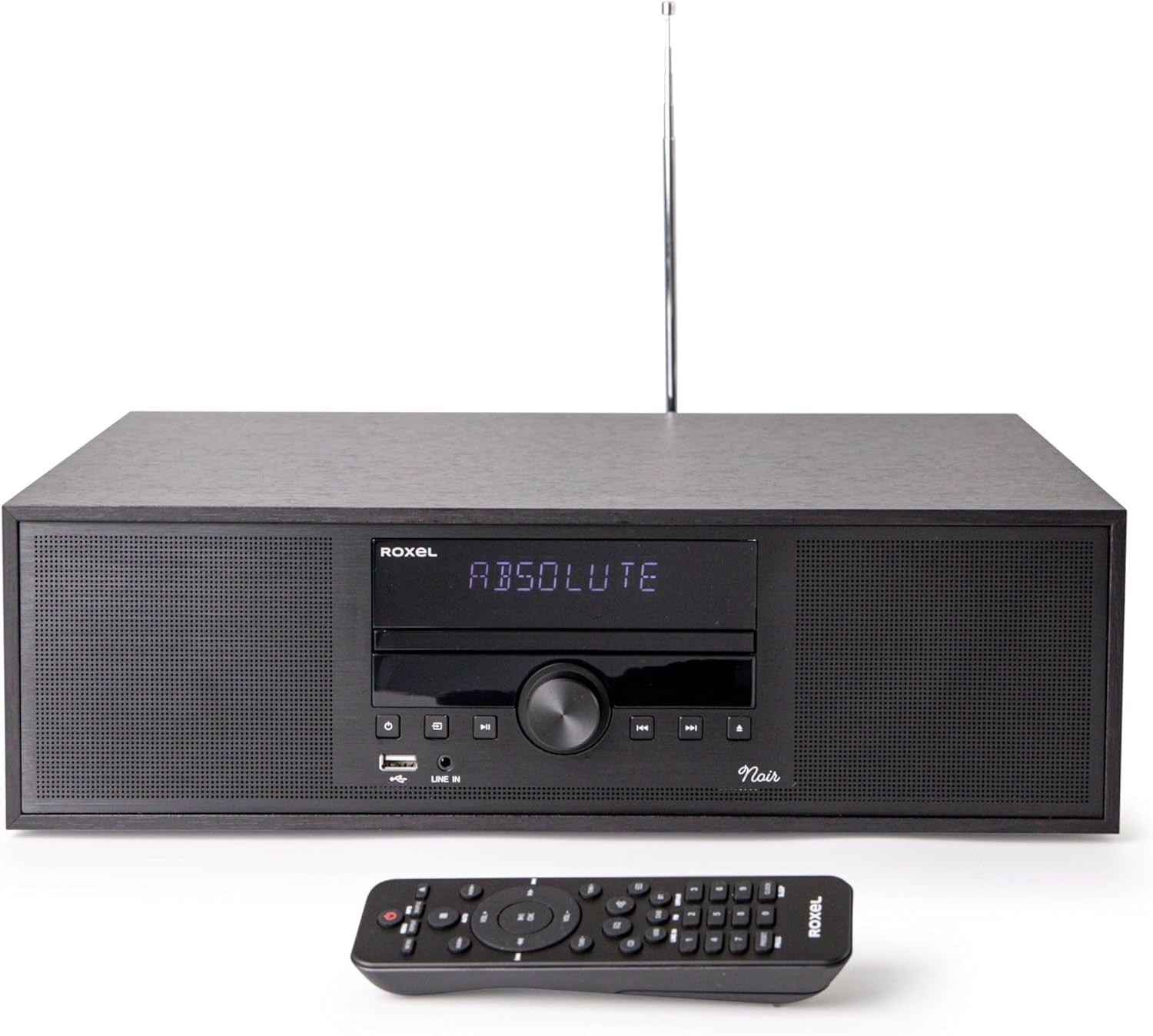 30W Bluetooth CD Hi-Fi System with DAB+/FM Radio, USB & AUX – Compact Stereo