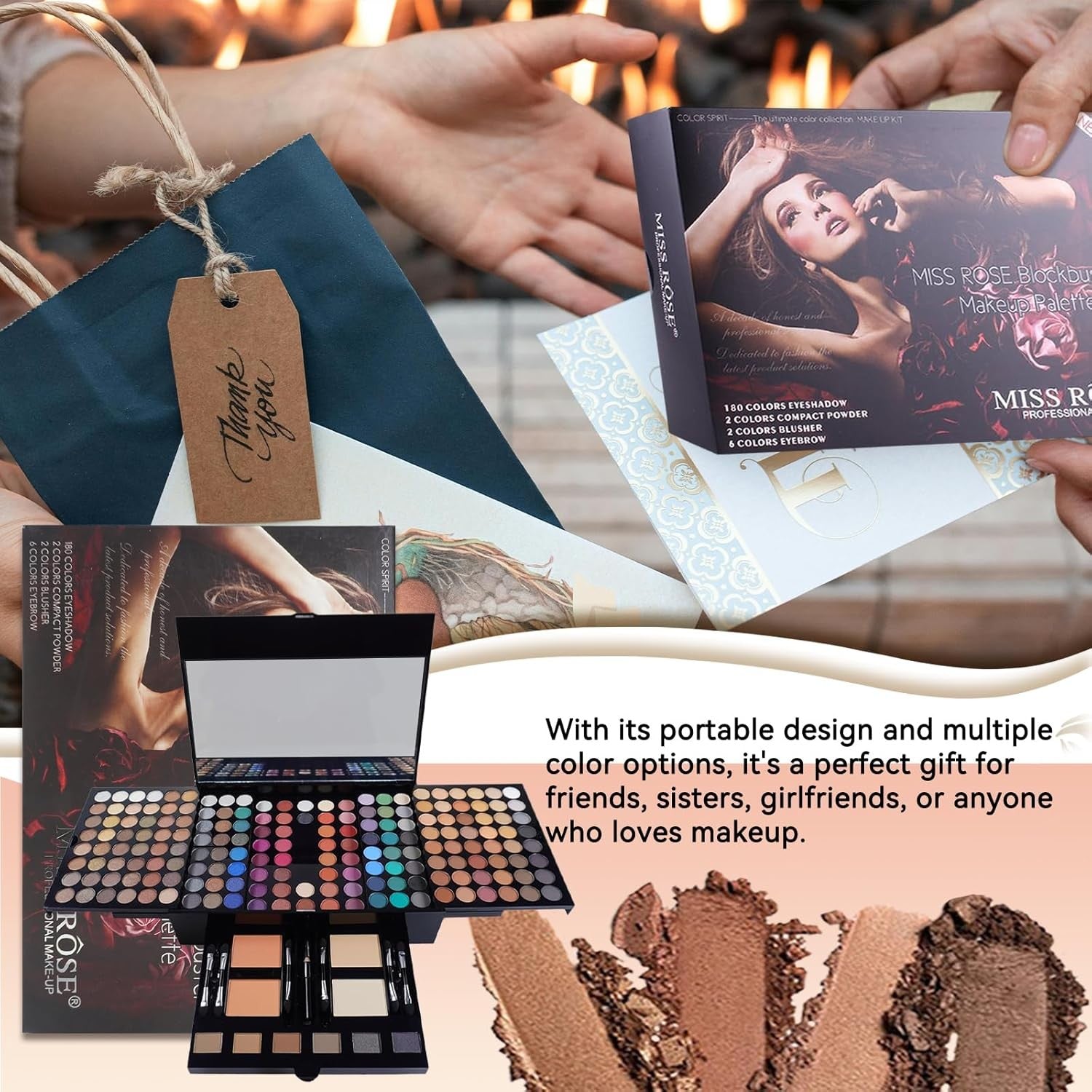 Pro Makeup Kit All in One Starter Gift Set Palette