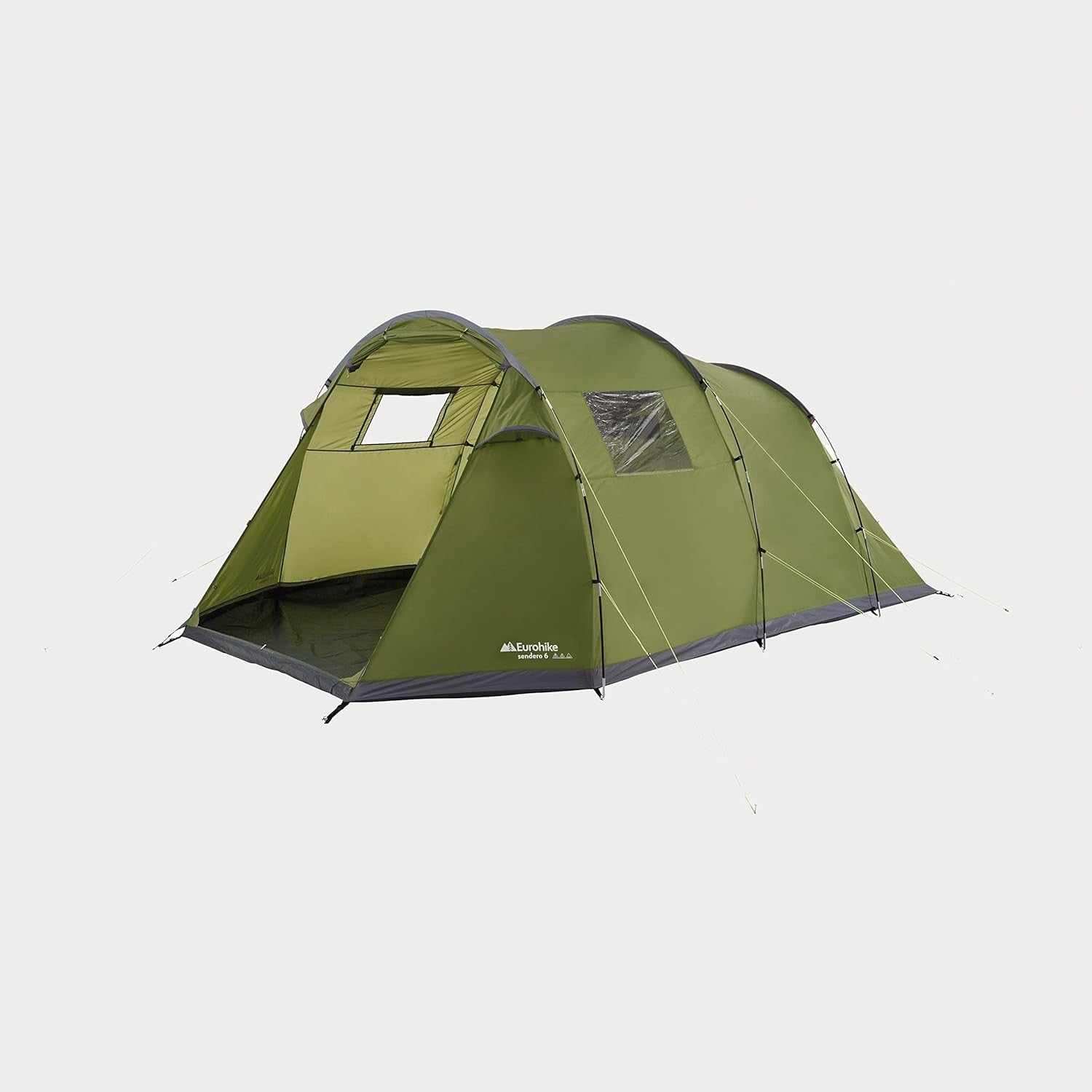 6 Man Family Camping Tent Tunnel Waterproof Porch Groundsheet