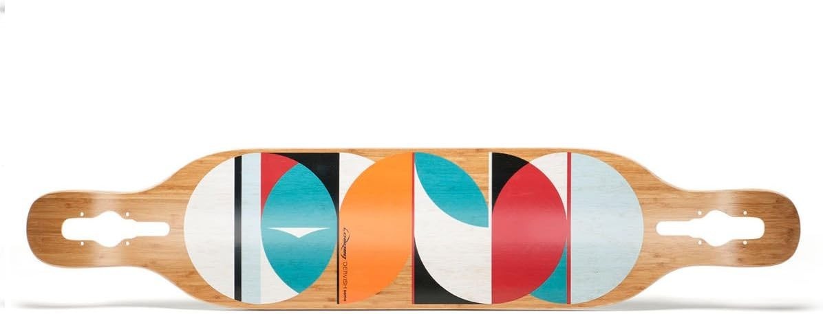 Dervish Sama Bamboo Longboard Deck 42.8" 75mm Wheels