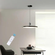Dimmable LED Pendant Ceiling Light Remote Control Modern Hanging Chandelier