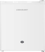 42L Mini Fridge Countertop Compact Lockable Reversible Door White