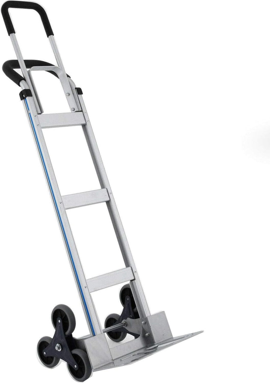 2 in 1 Folding Hand Truck Stair Climbing Shopping Cart Utility Trolley