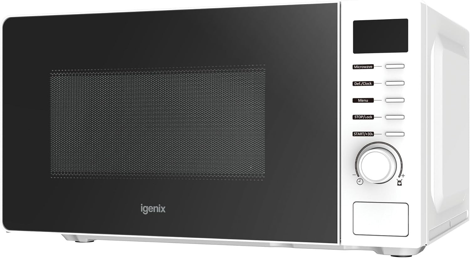 20L Digital Microwave 700W 8 Auto Cook 60 Min Timer White