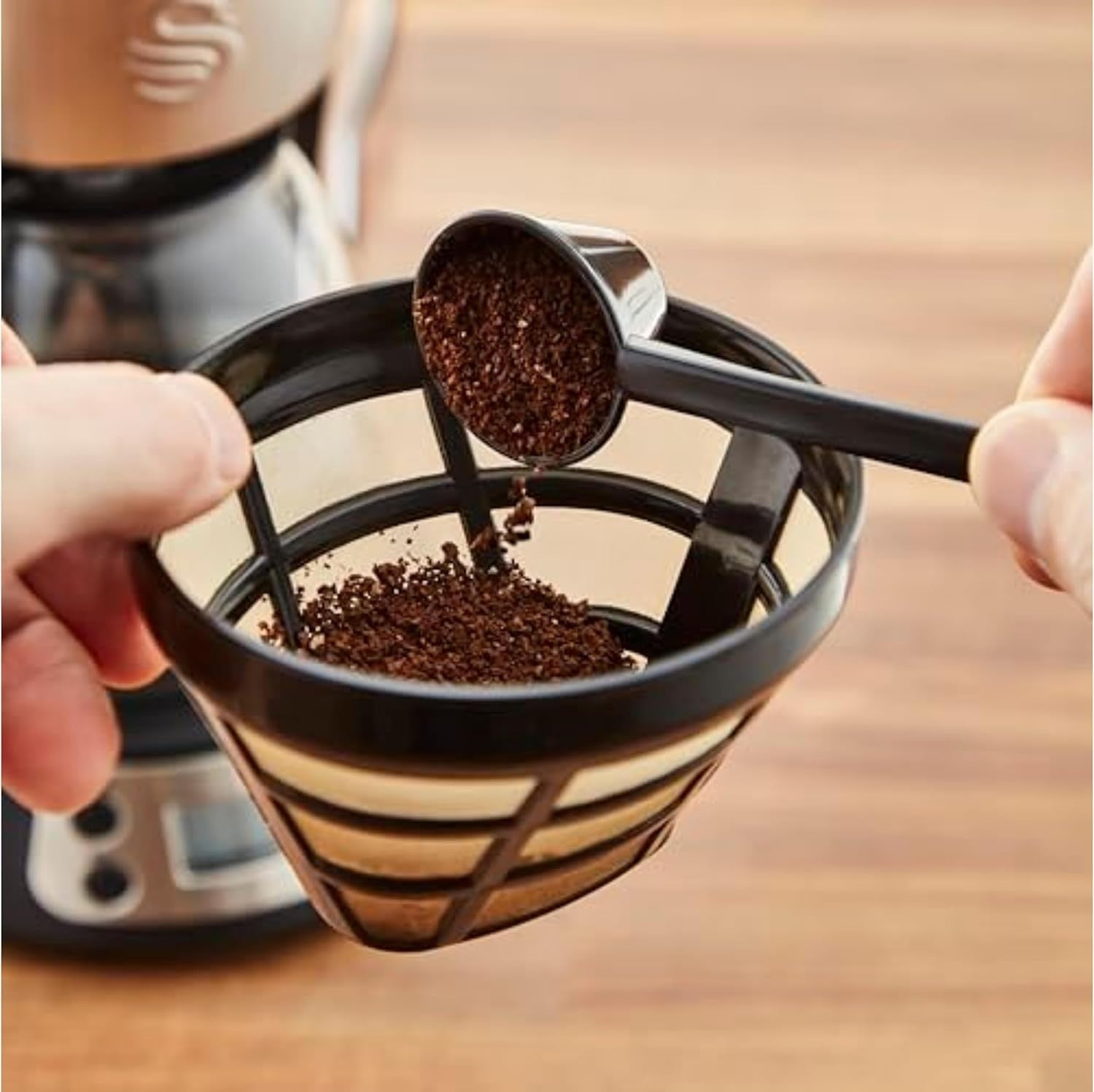 Programmable Coffee Maker 750ml Timer Keep-Warm Function LCD Display 700W