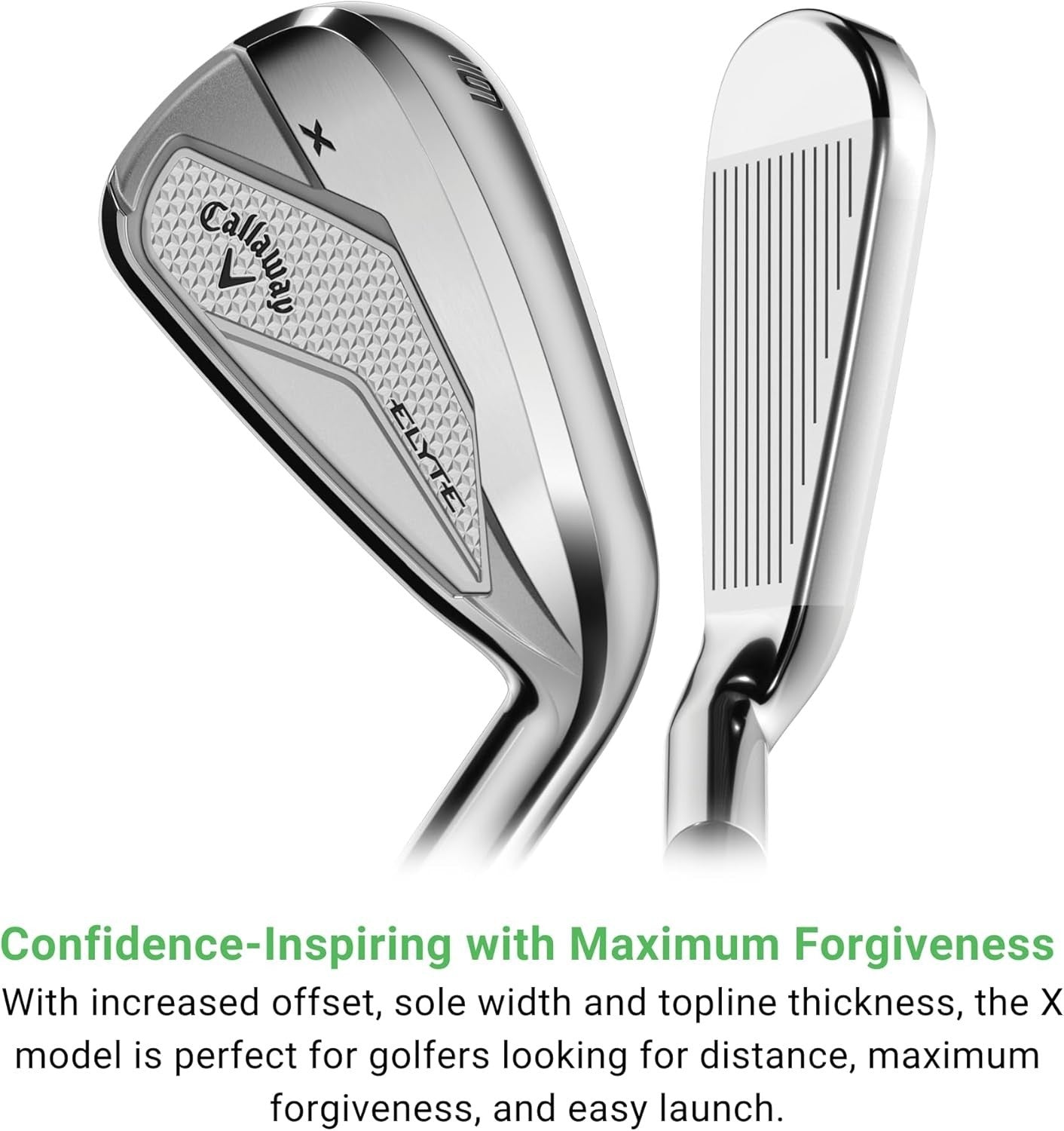 Mens Right Hand Golf Iron Graphite Shaft Forgiving High Launch Midsize