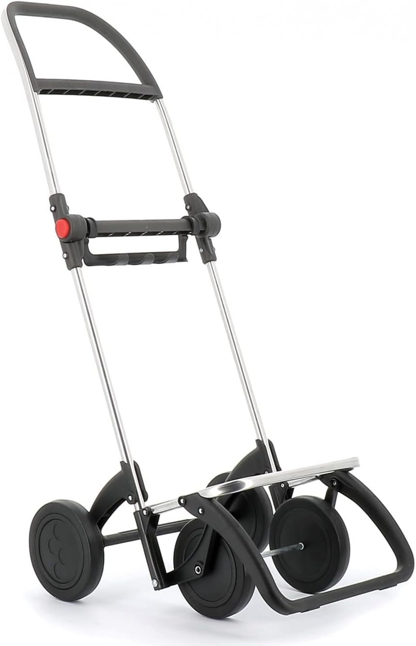 Foldable 4-Wheel Aluminium Shopping Trolley | Large Capacity Cart