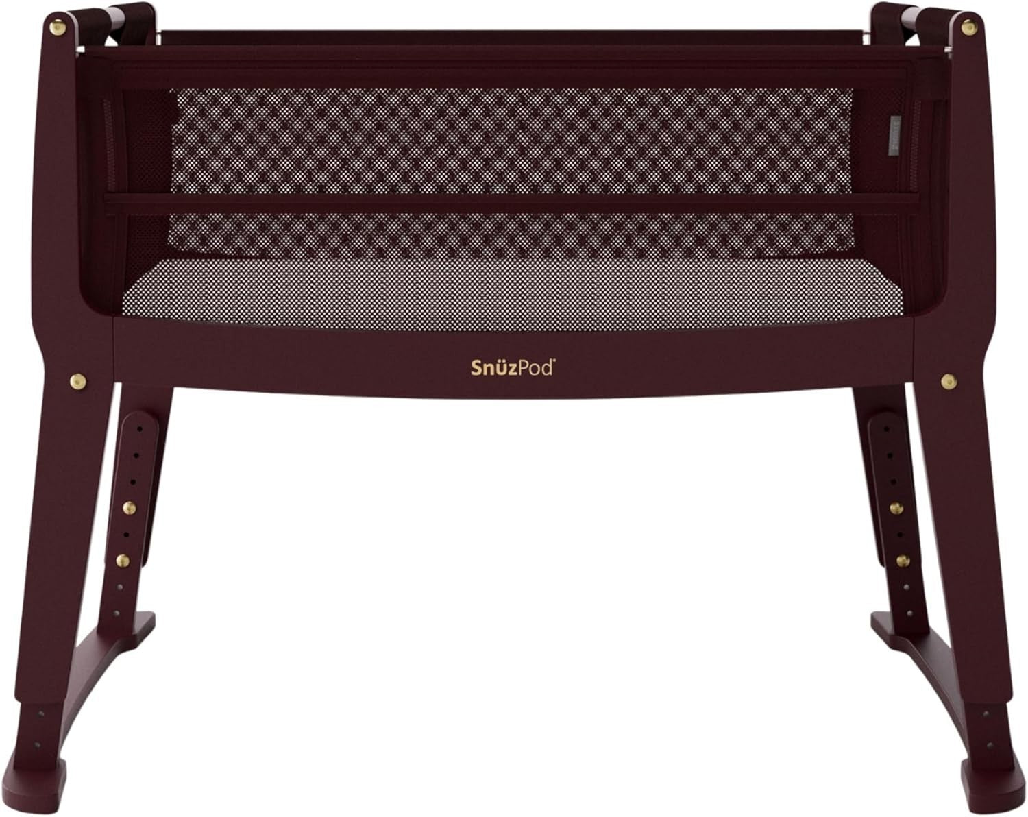Next to Me Baby Crib Bedside Cot w/ Mattress Wheels 6 Height Adjustable Rome
