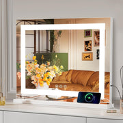 Hollywood Makeup Mirror LED Touch Vanity Light Wall/Tabletop 46x58cm