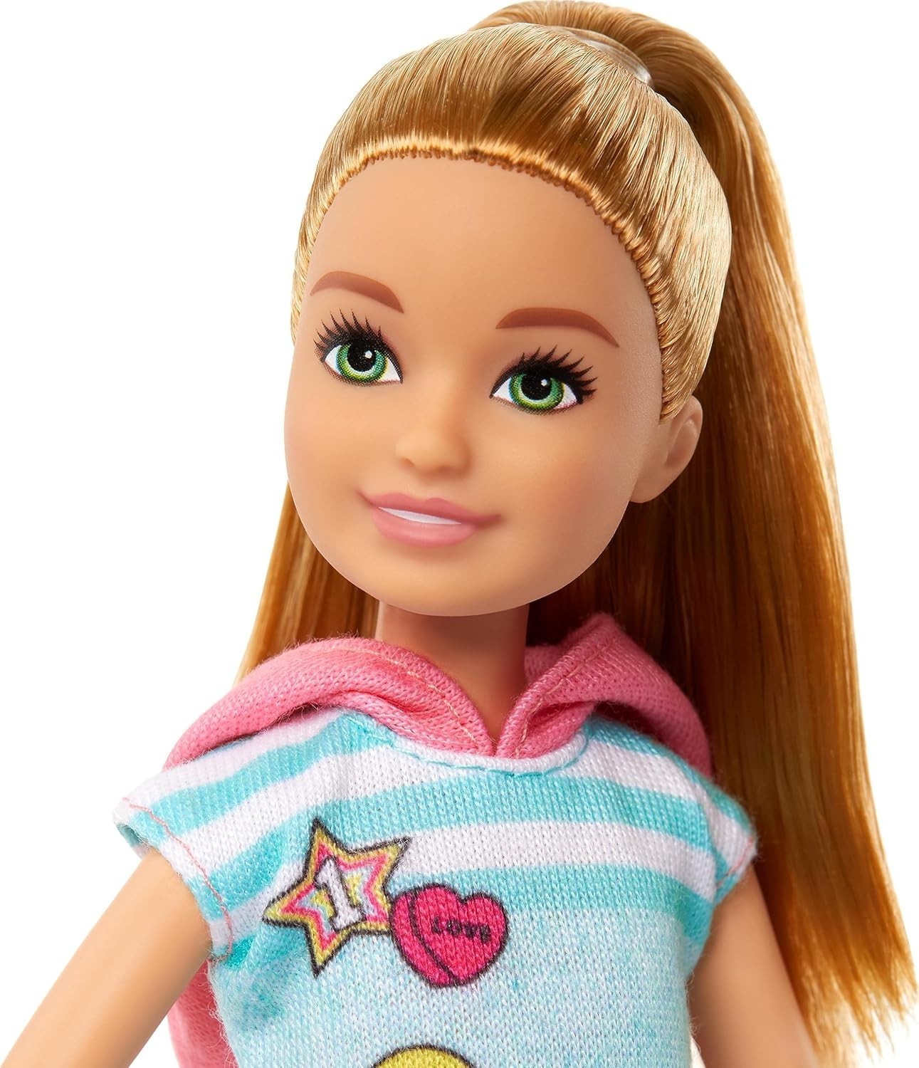 Adventure Doll with Puppy Sporty Outfit Hoodie Shorts Sneakers Toy