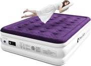 Inflatable Air Mattress King/Double | Built-In Pump, Camping & Guest Bed