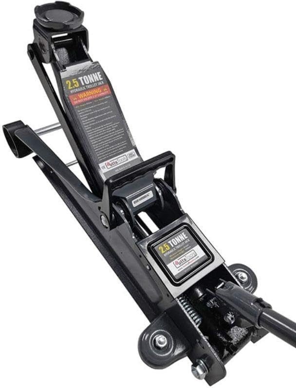 2 Ton Ultra Low Profile Trolley Jack Heavy Duty Short Chassis 85–380mm Car Lift