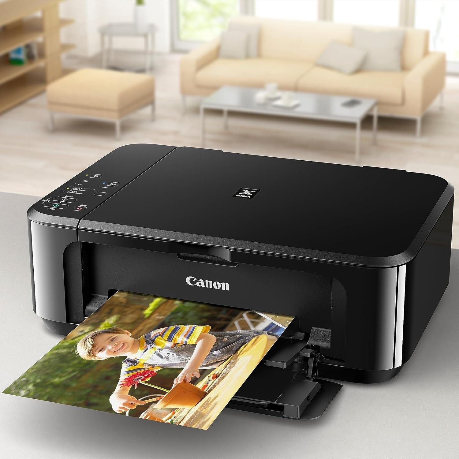Wireless All-in-One Printer | Compact, Duplex, Mobile Printing, Black