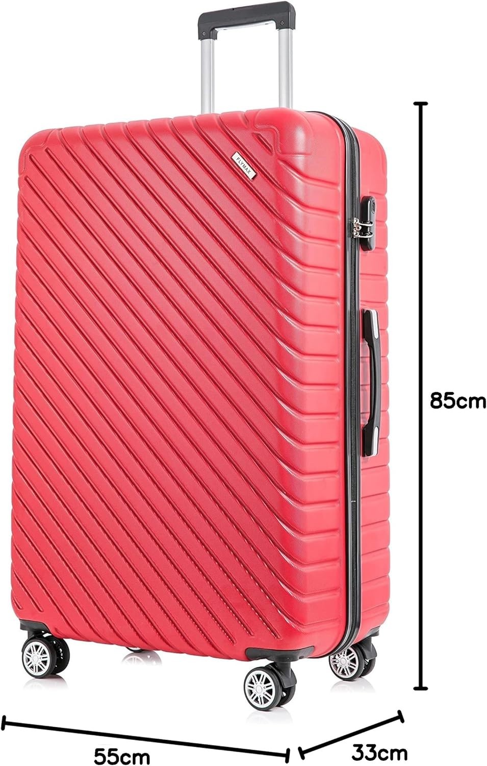 32 Inch Extra Large Suitcase Lightweight Hardshell 4 Wheel Check In