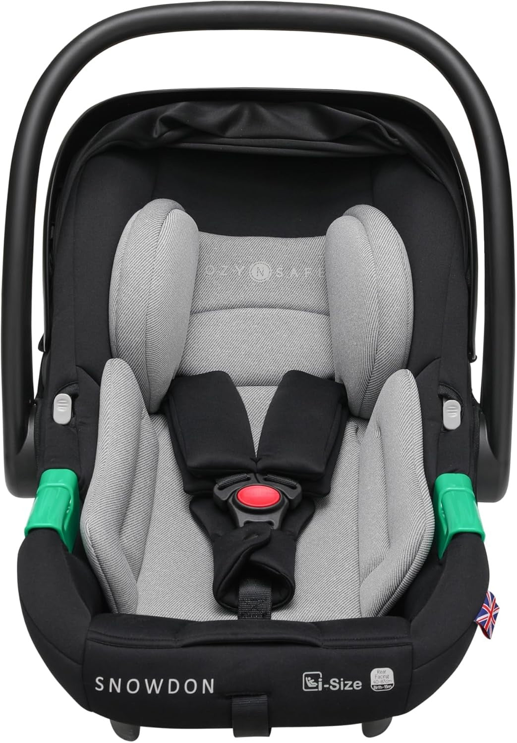i-Size Baby Car Seat Carrier ISOFIX Base Newborn 40–85cm Lightweight Travel