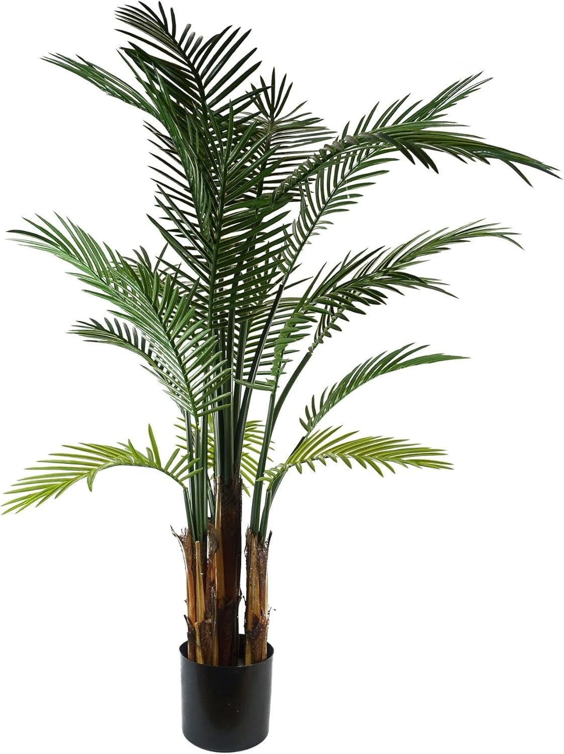 Artificial Yukka Palm 125cm Lifelike UV Protected Indoor Outdoor Potted Plant