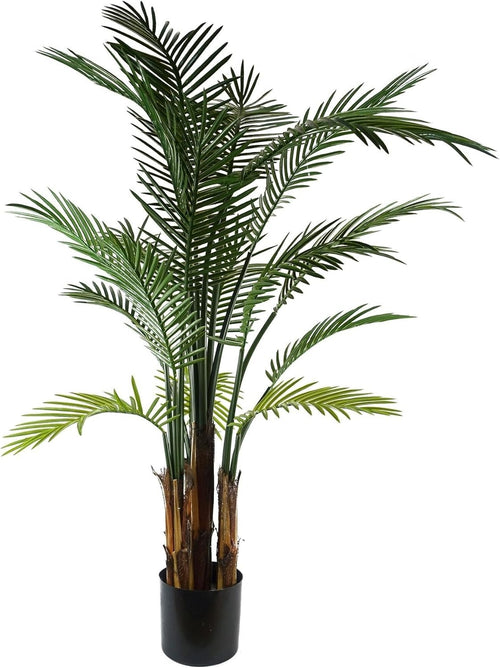Artificial Yukka Palm 125cm Lifelike UV Protected Indoor Outdoor Potted Plant