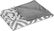 Electric Heated Throw Blanket Checked Design 3 Heat Auto Off Washable 180x130