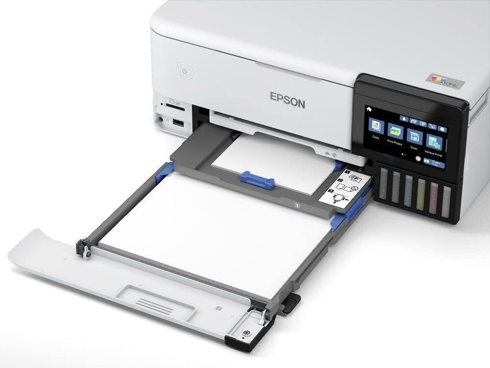 Black EcoTank ET-8500 All-in-One Inkjet Printer A4 Borderless Wi-Fi