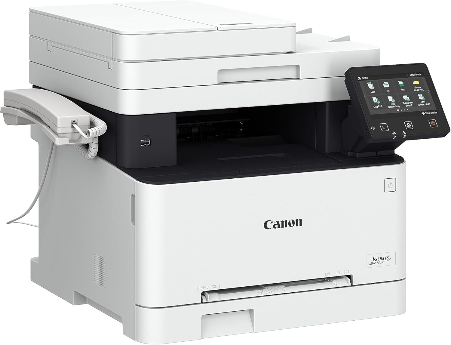 Wireless Colour Laser All-in-One Printer Copy Scan Fax Auto-Duplex A4