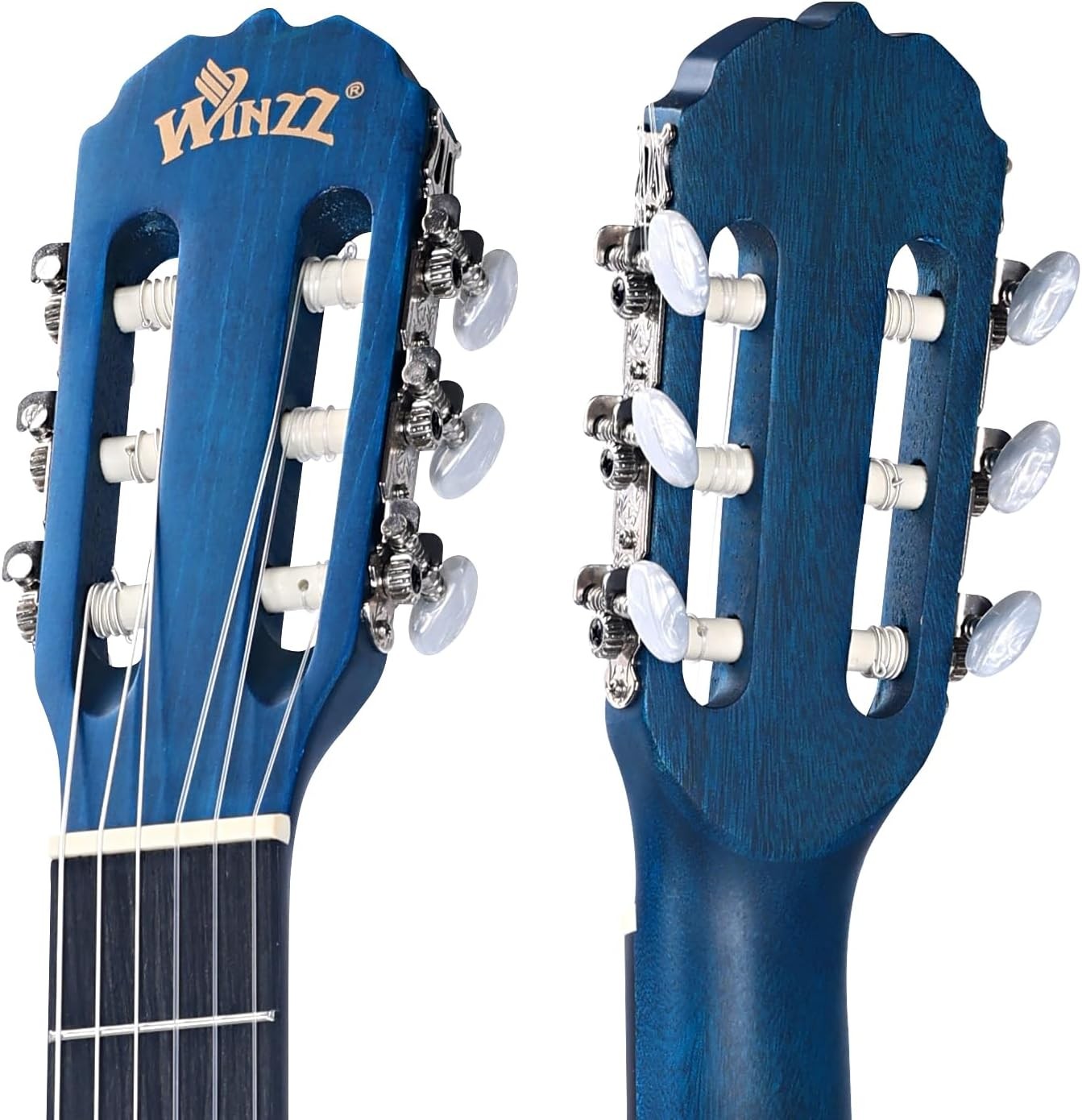 Full Size 4/4 Classical Guitar 39in Starter Kit with Accessories