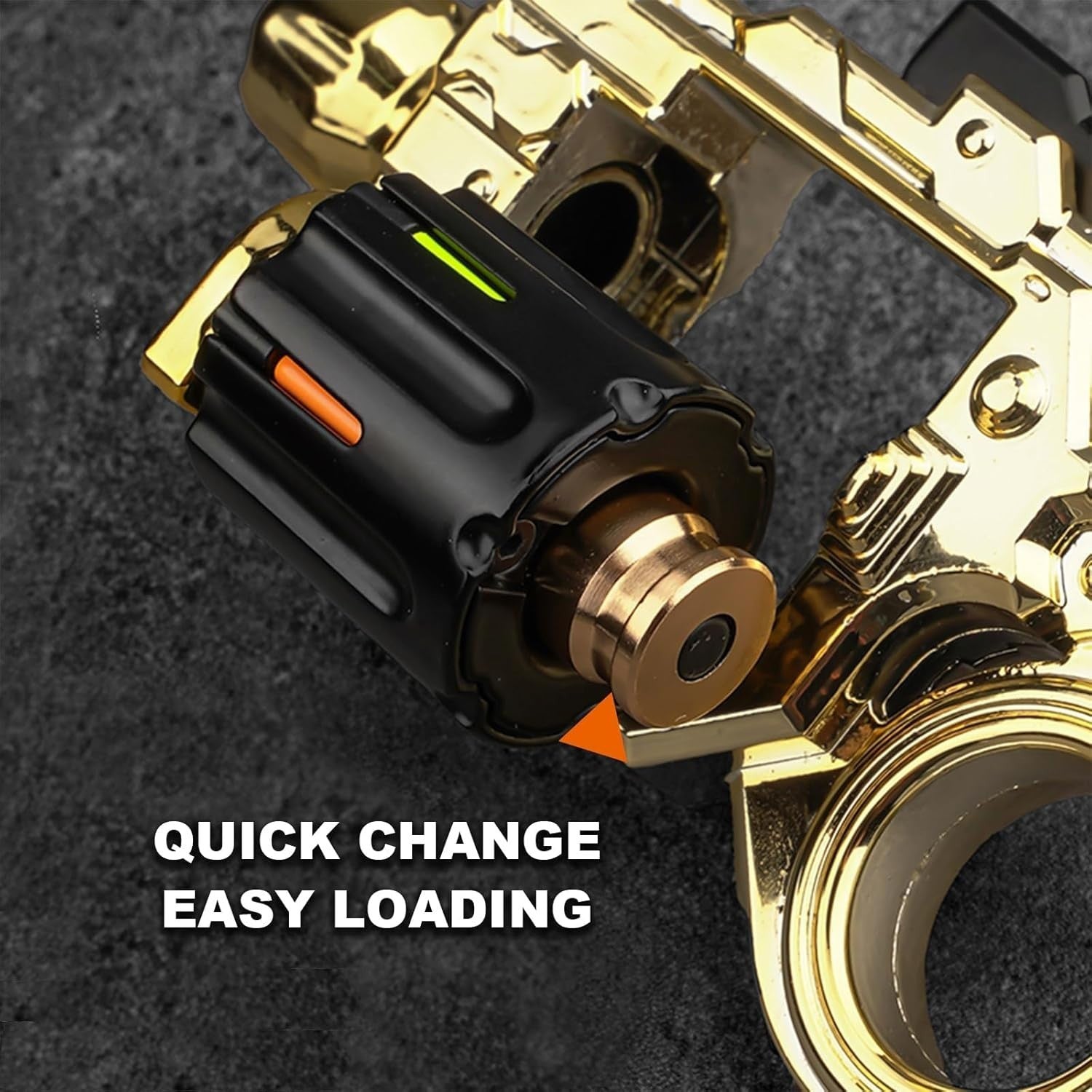 Metal EDC Fidget Blaster Silent Slider Clicker Stress Relief Toy