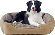 Large Dog Bed Soft Washable Rectangle Pet Bed Anti Slip
