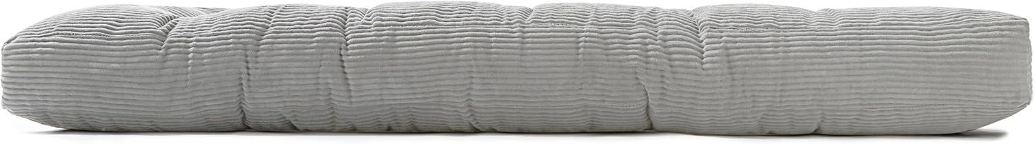 Double Folding Futon Mattress - Thick Foam, Corduroy Fabric, Floor & Sofa Bed