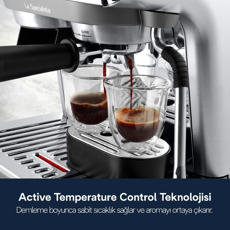 Premium 1.5L Espresso Machine | Barista Kit | Milk Frother | 1450W Bean-to-Cup
