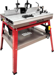 Heavy Duty Cast Iron Router Table Sliding Tilting Workbench Pro Routing Station
