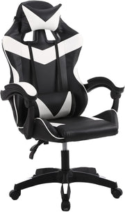 Ergonomic Gaming Chair Office Desk Chair 360° Swivel Faux Leather